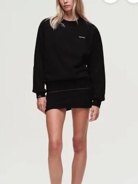 Madhappy NBC Black Crewneck Sweatshirt “Swagger Looks Good on You”